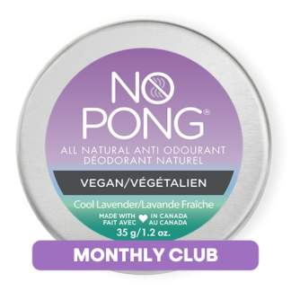 No Pong - Cool Lavendar Vegan Monthly Club