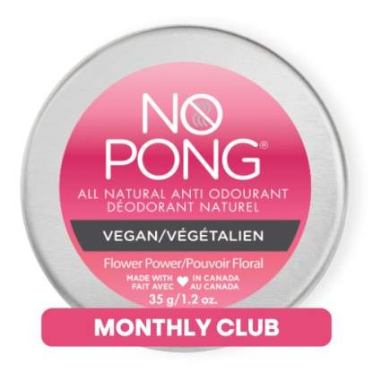 No Pong - Flower Power Vegan Monthly Club